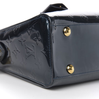 Louis Vuitton Vernis Melrose Avenue Blue Nuit 7 of 9
