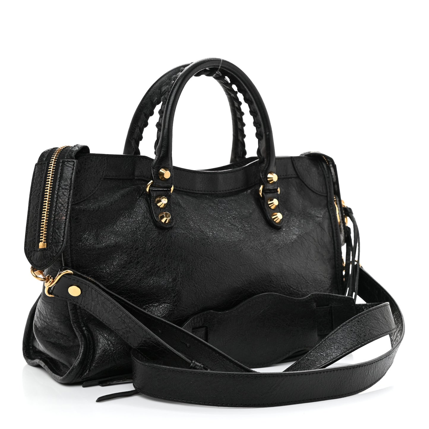 Agneau Classic Gold Hardware S City Black