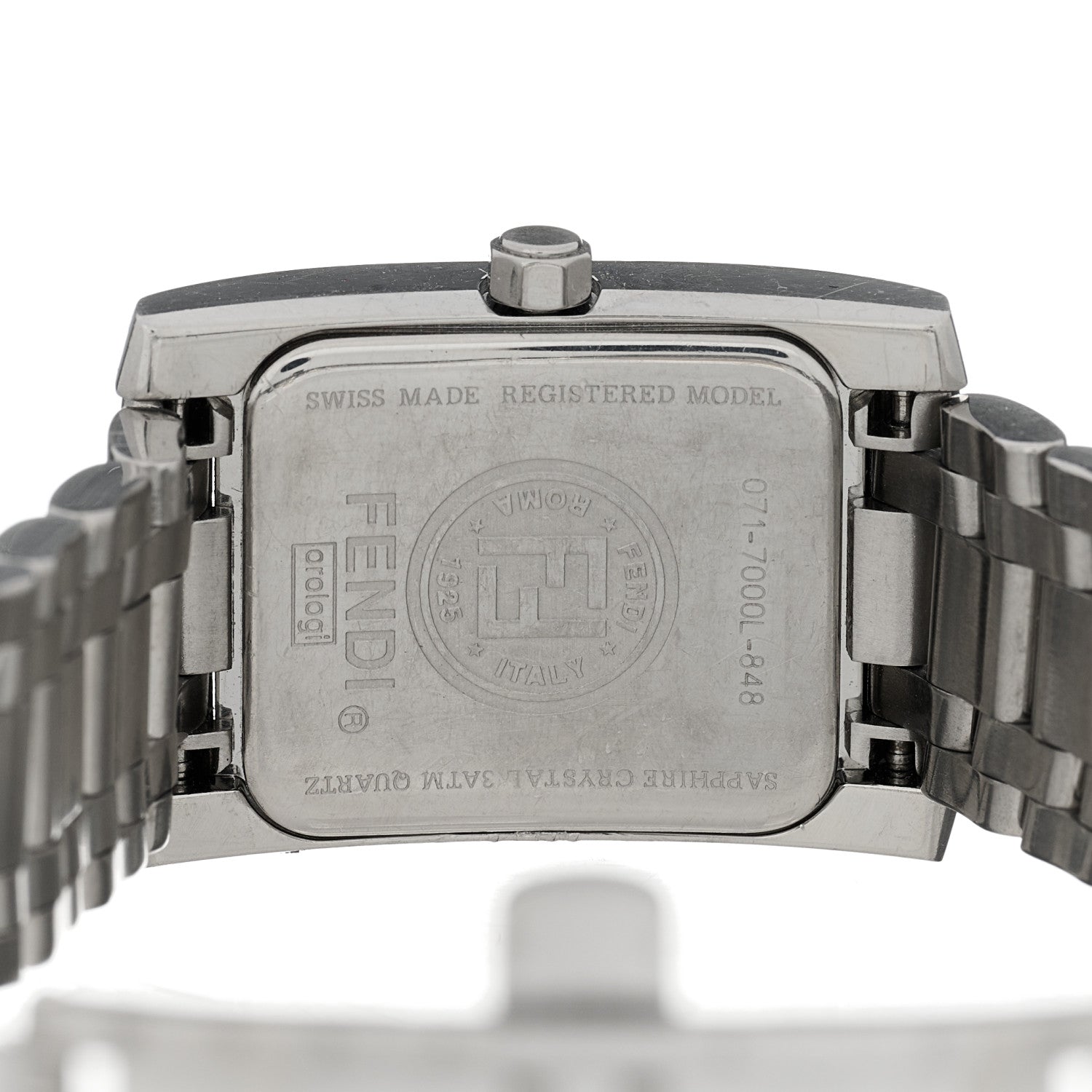 Fendi Stainless Steel 22mm Quartz Watch 4 of 4