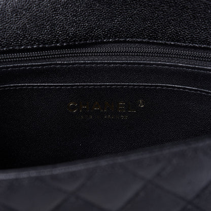 Chanel Caviar Quilted Mini Top Handle Rectangular Flap Black 8 of 9