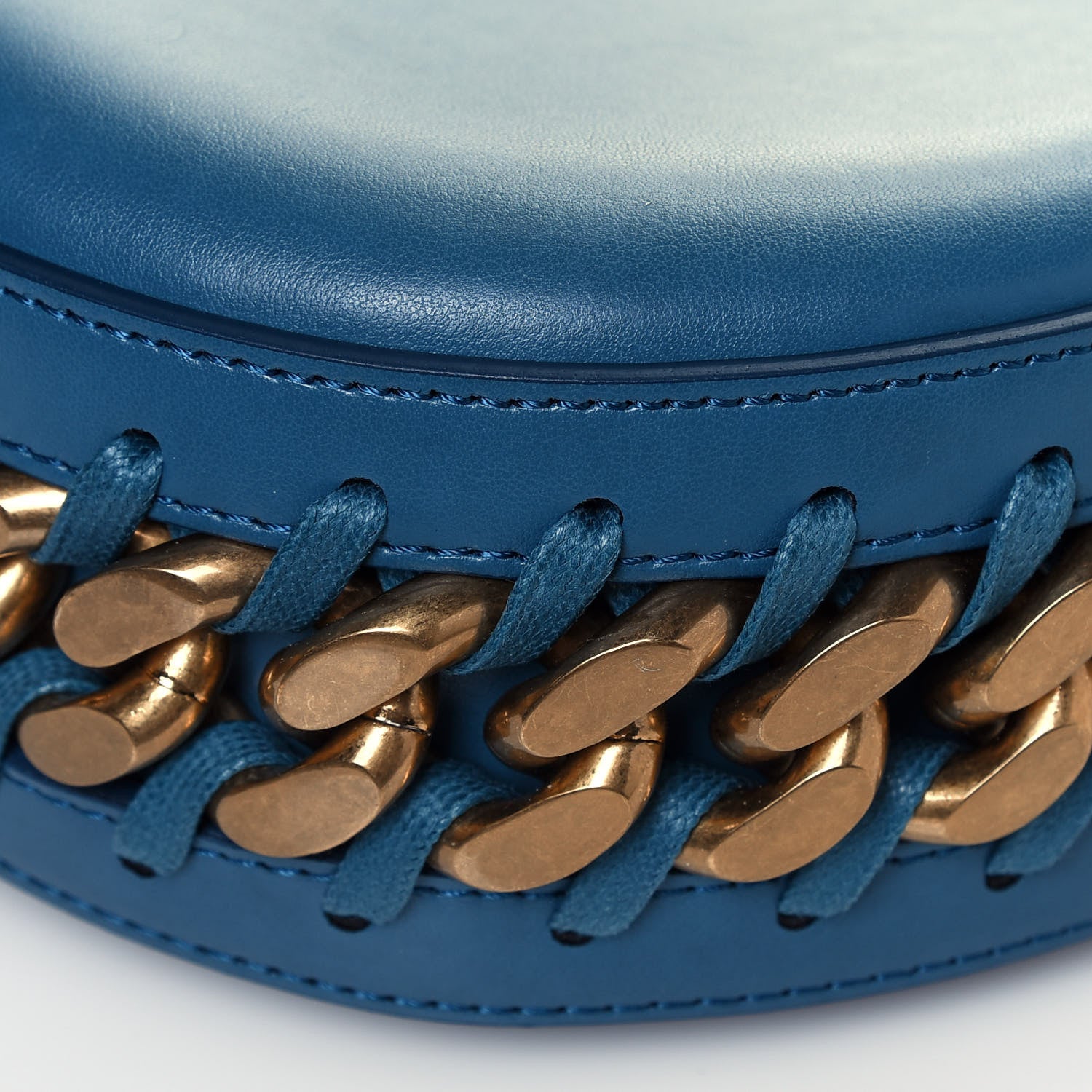 Stella McCartney Eco Alter Nappa Medium Frayme Shoulder Bag Teal 11 of 11