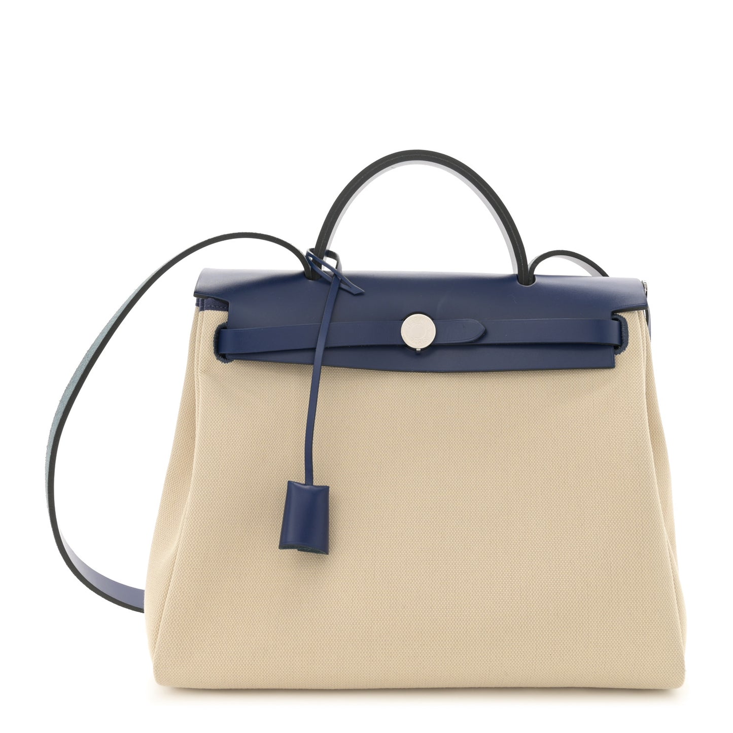 Toile H Vache Hunter Herbag Zip Retourne 31 PM Beton Bleu Saphir