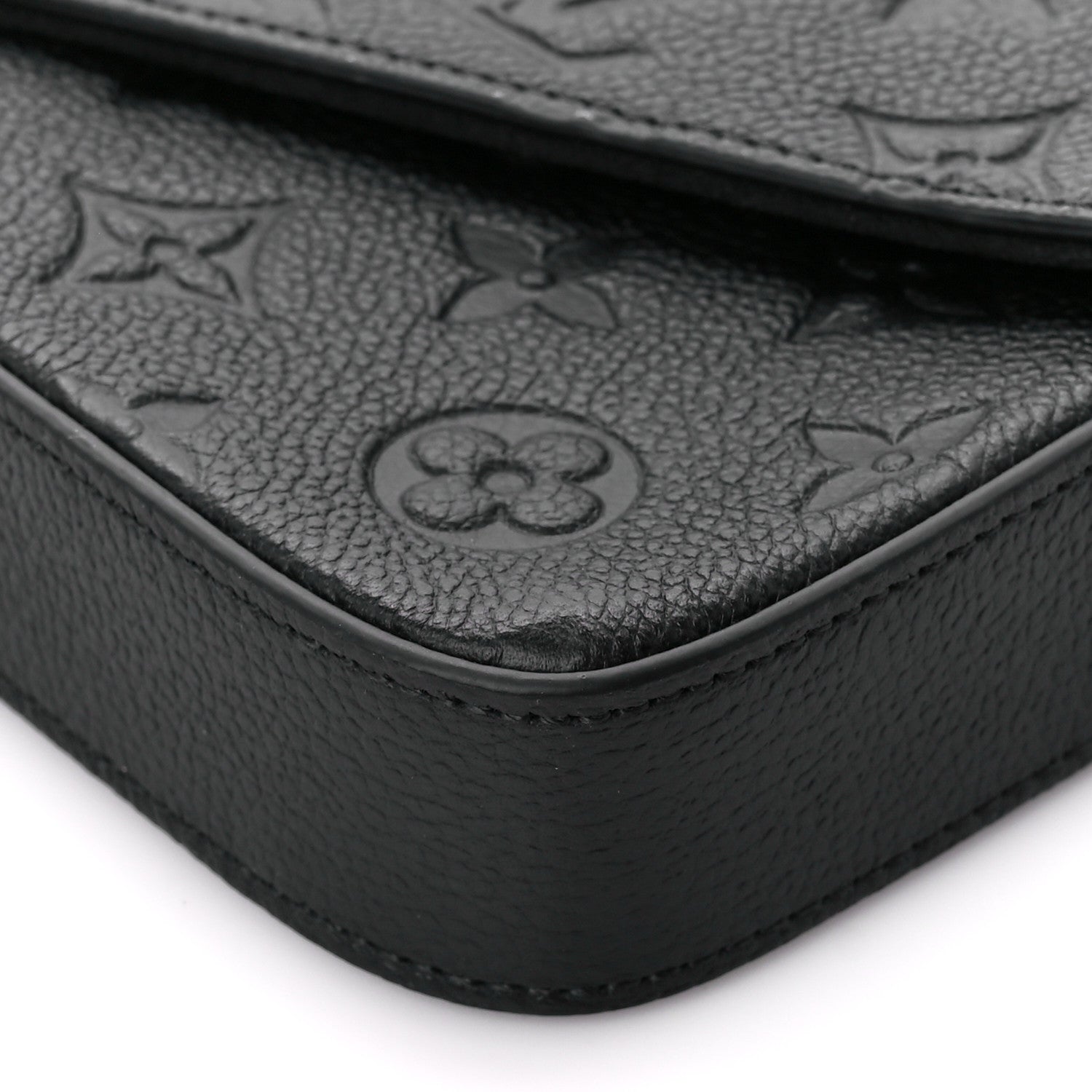 Louis Vuitton Empreinte Pochette Felicie Chain Wallet Black 12 of 12