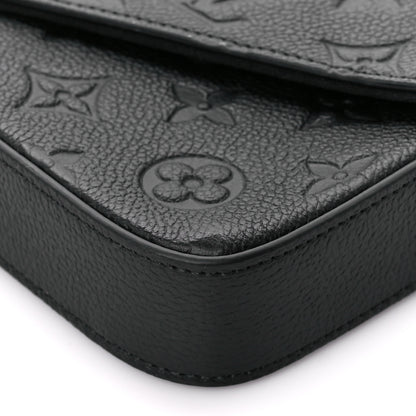Louis Vuitton Empreinte Pochette Felicie Chain Wallet Black 12 of 12