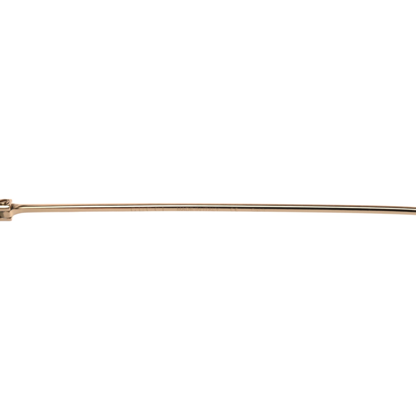 Metal Round Pearl Tip Sunglasses GG0253S Gold