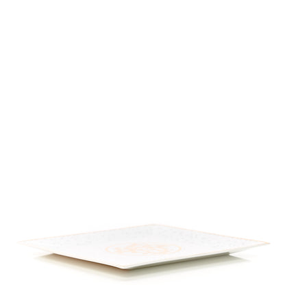 Hermes Porcelain Mosaique Au 24 Square Plate N°3 Gold 5 of 6
