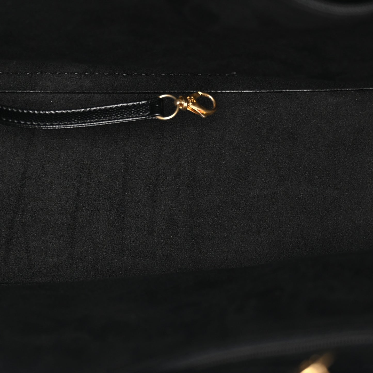 Caviar Small Studded Deauville Tote Black