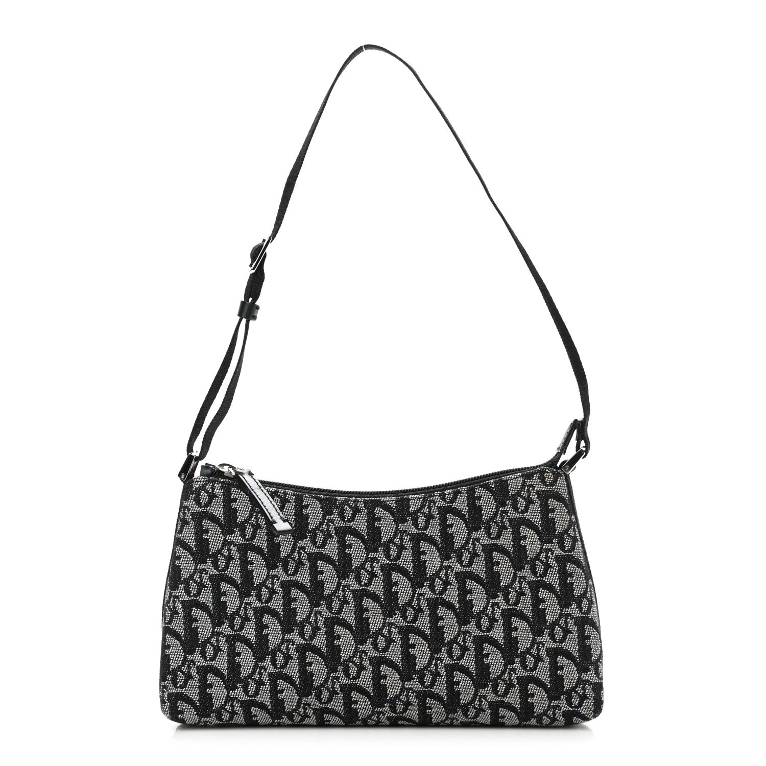 Christian Dior Monogram Shoulder Bag Pochette Blue 1 of 11
