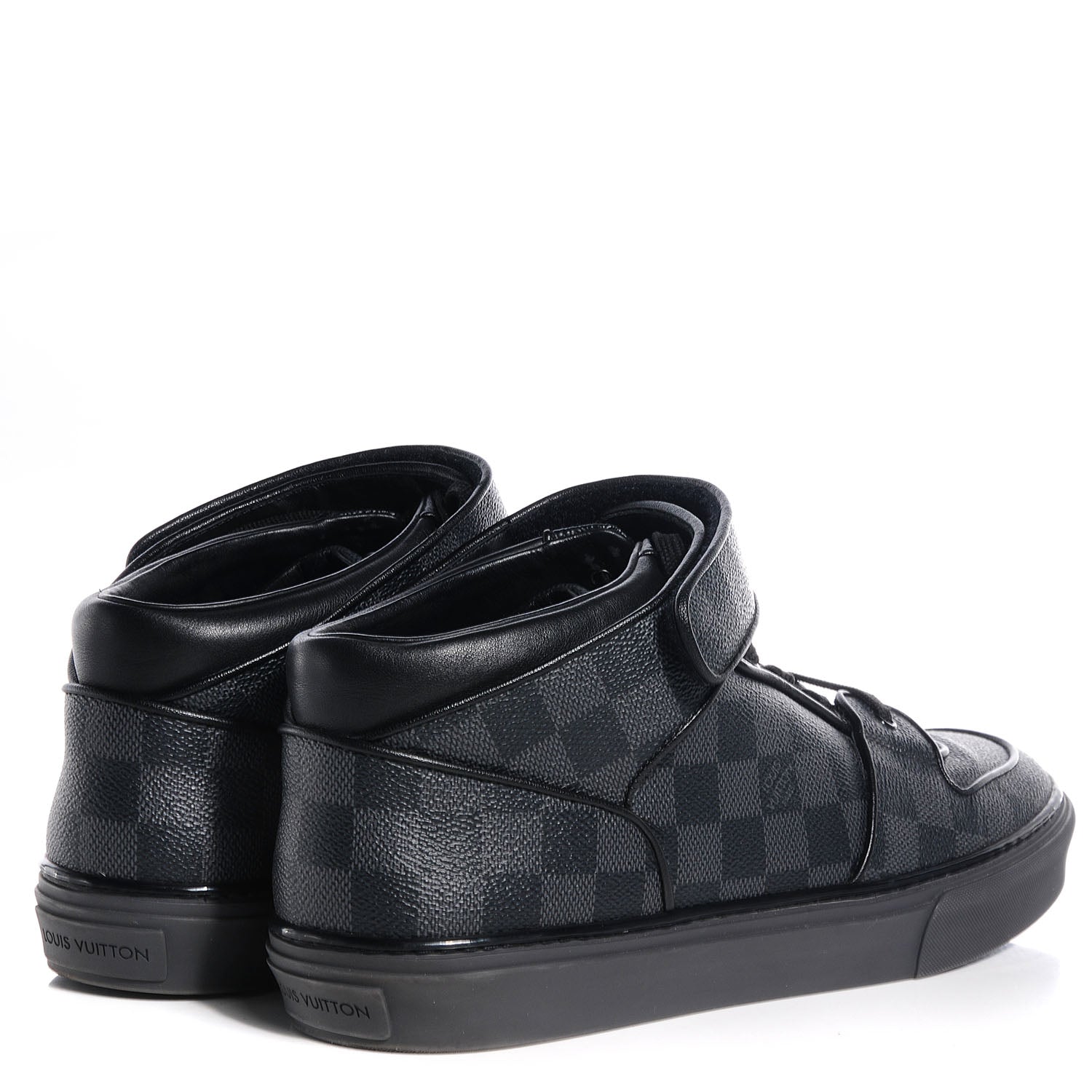 Louis Vuitton Damier Graphite Acapulco Sneakers 9.5 4 of 8