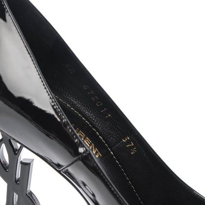 Saint Laurent Patent Opyum 110 Pumps 37.5 Black 8 of 8