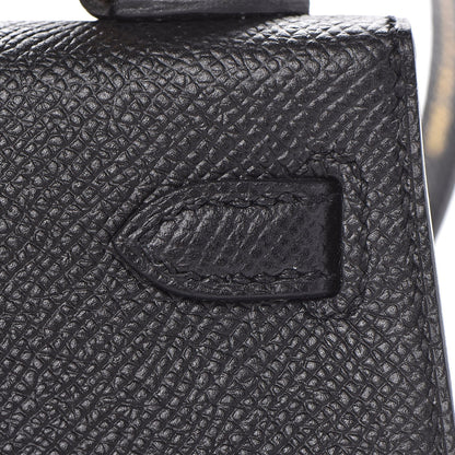 Hermes Epsom Mini Kelly Sellier 20 Black 24 of 27