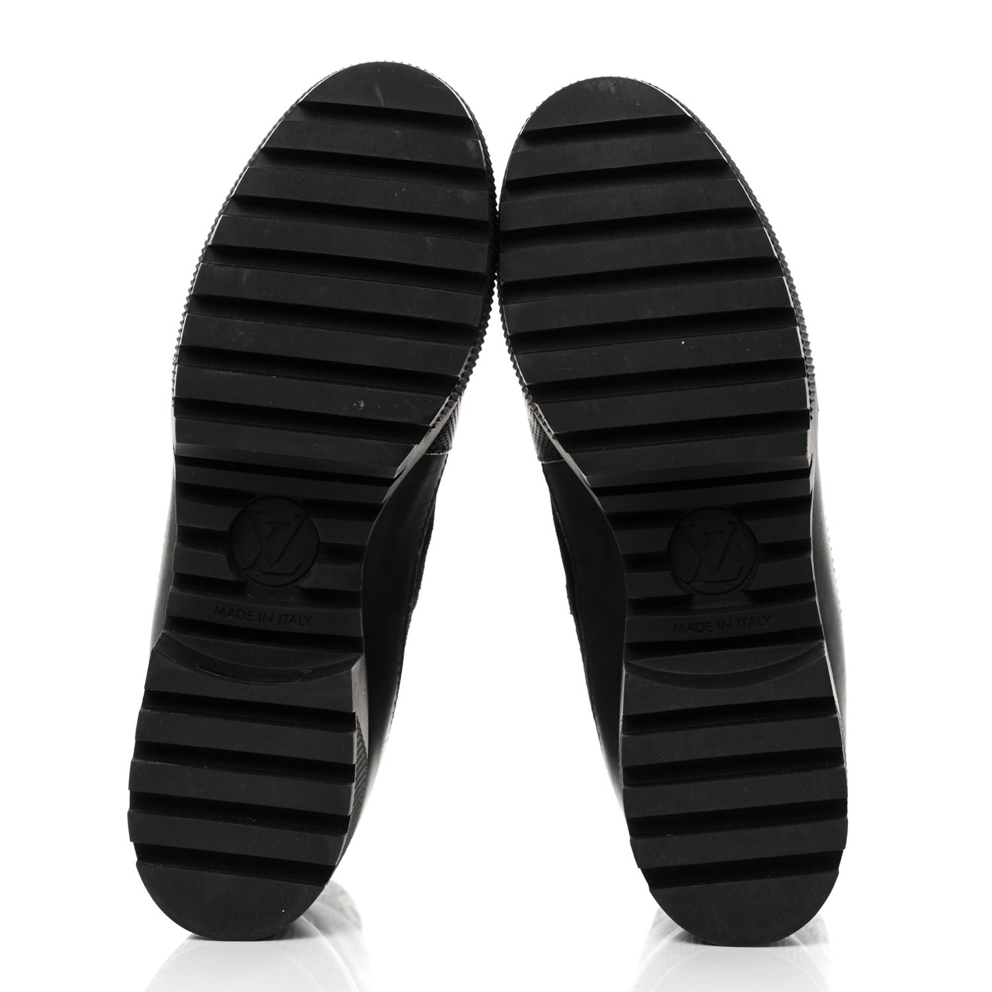 Suede Calfskin Jacquard Since 1854 Laureate Platform Desert Boots 38 Black