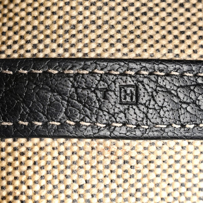 Hermes Twill D H Negonda Garden Party 30 TPM Ecru Black 7 of 10