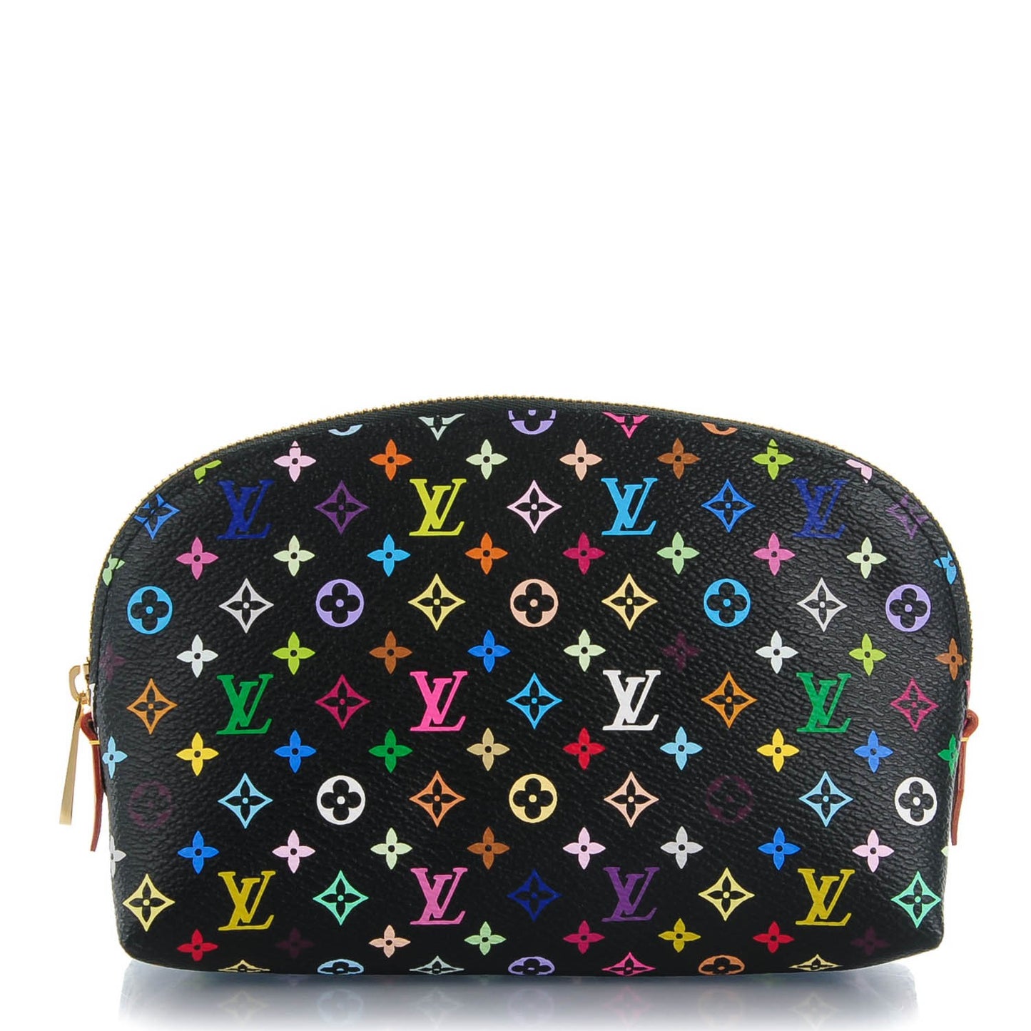 Monogram Multicolor Cosmetic Pouch Black Grenade