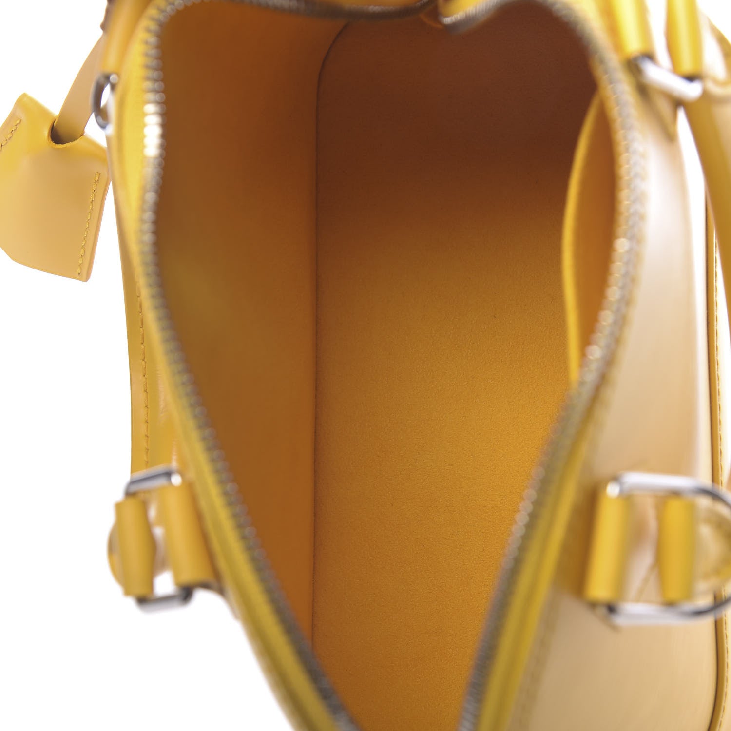 Louis Vuitton Epi Alma BB Citron 5 of 9