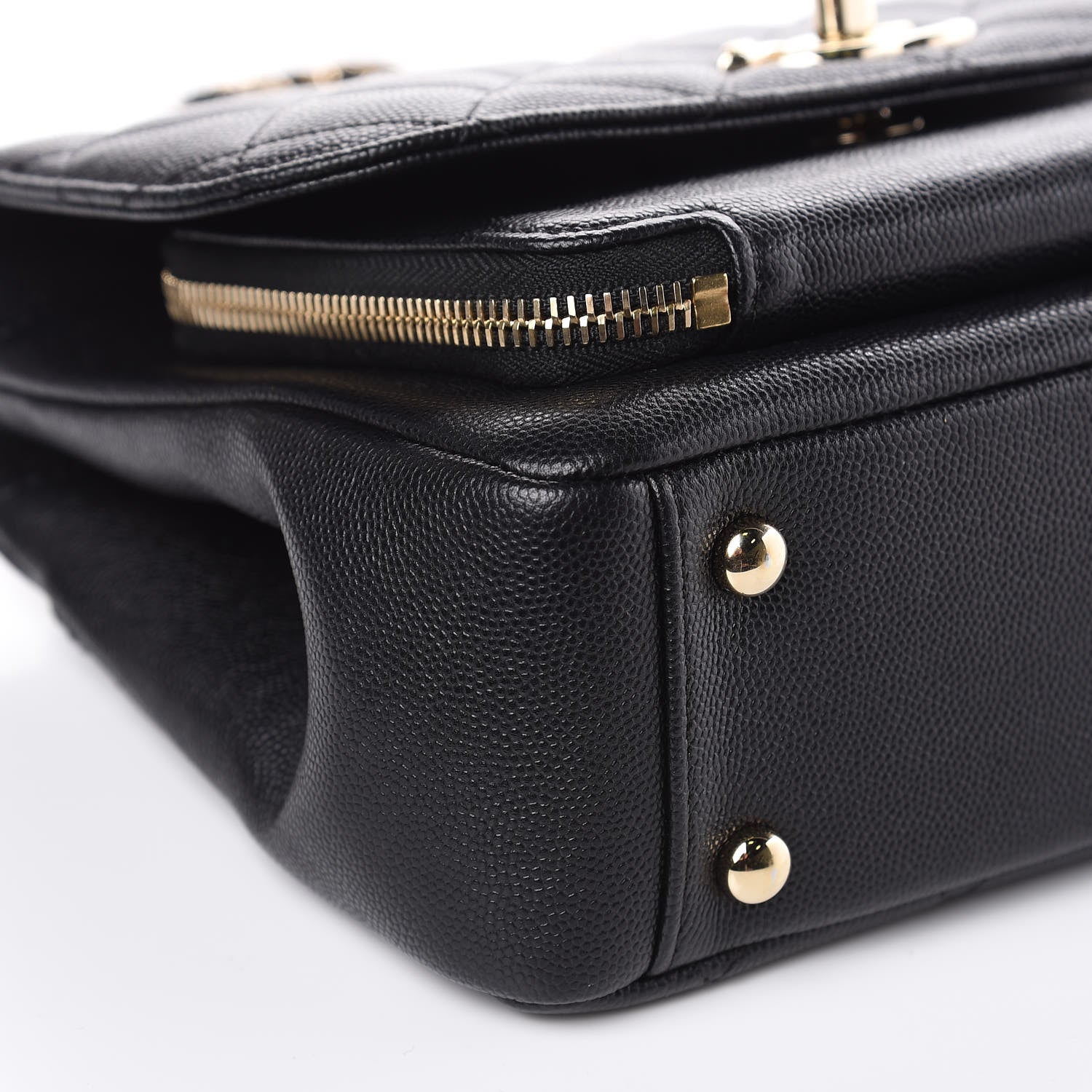 Chanel Caviar Quilted Medium Business Affinity Flap Black 9 of 10