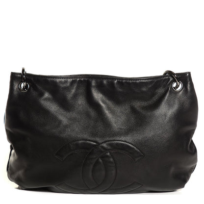 Chanel Lambskin Soft and Chain Small Hobo Black 1 of 7