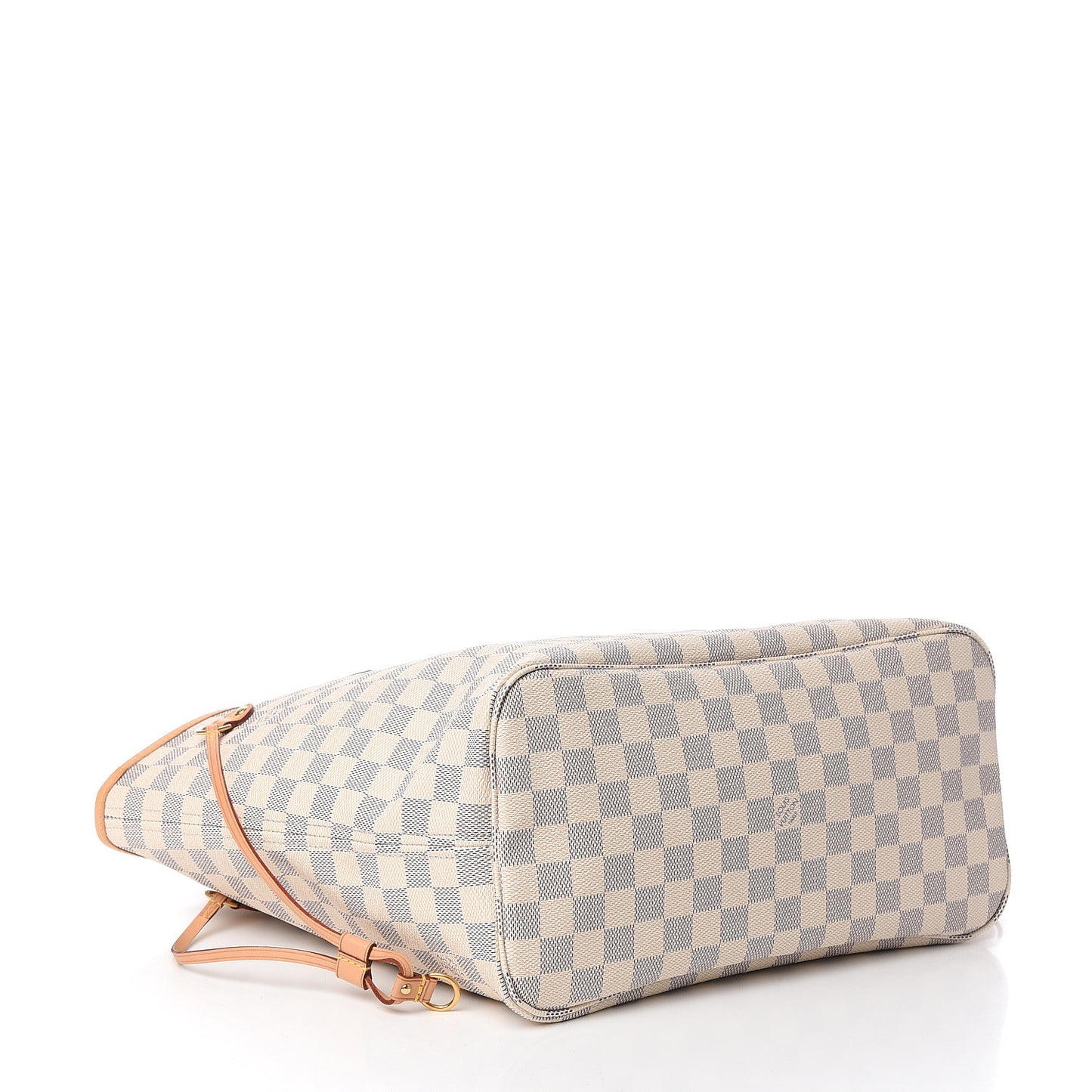 Damier Azur Neo Neverfull MM Rose Ballerine