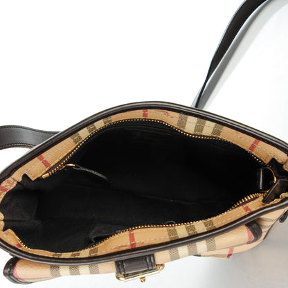 Burberry Haymarket Check Ganton Satchel 5 of 8