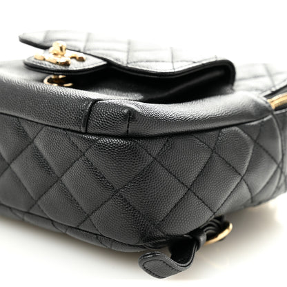Chanel Caviar Quilted Small CC Day Backpack Black 10 of 20