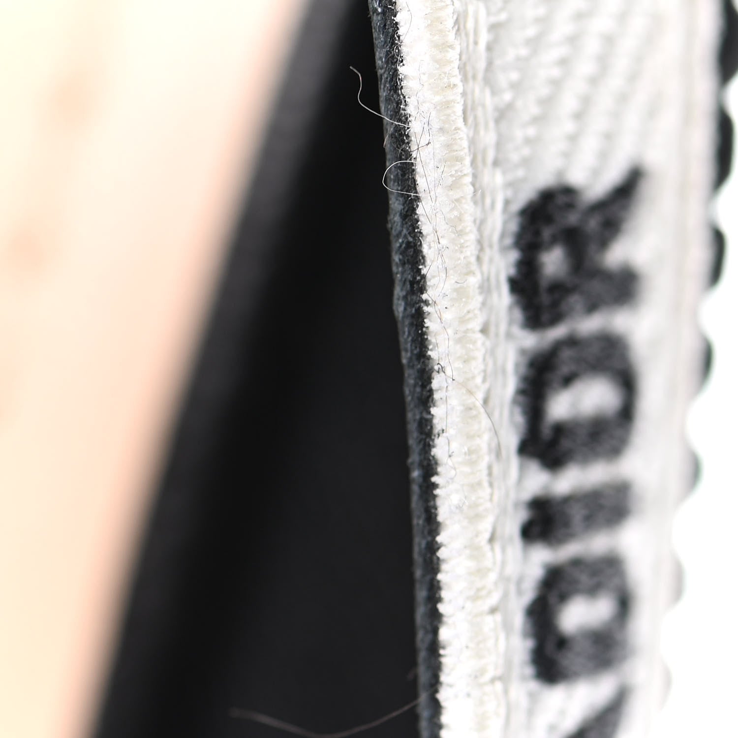 Christian Dior Technical Canvas Ribbon Embroidered J'Adior 100mm Pumps 37 Black 12 of 20