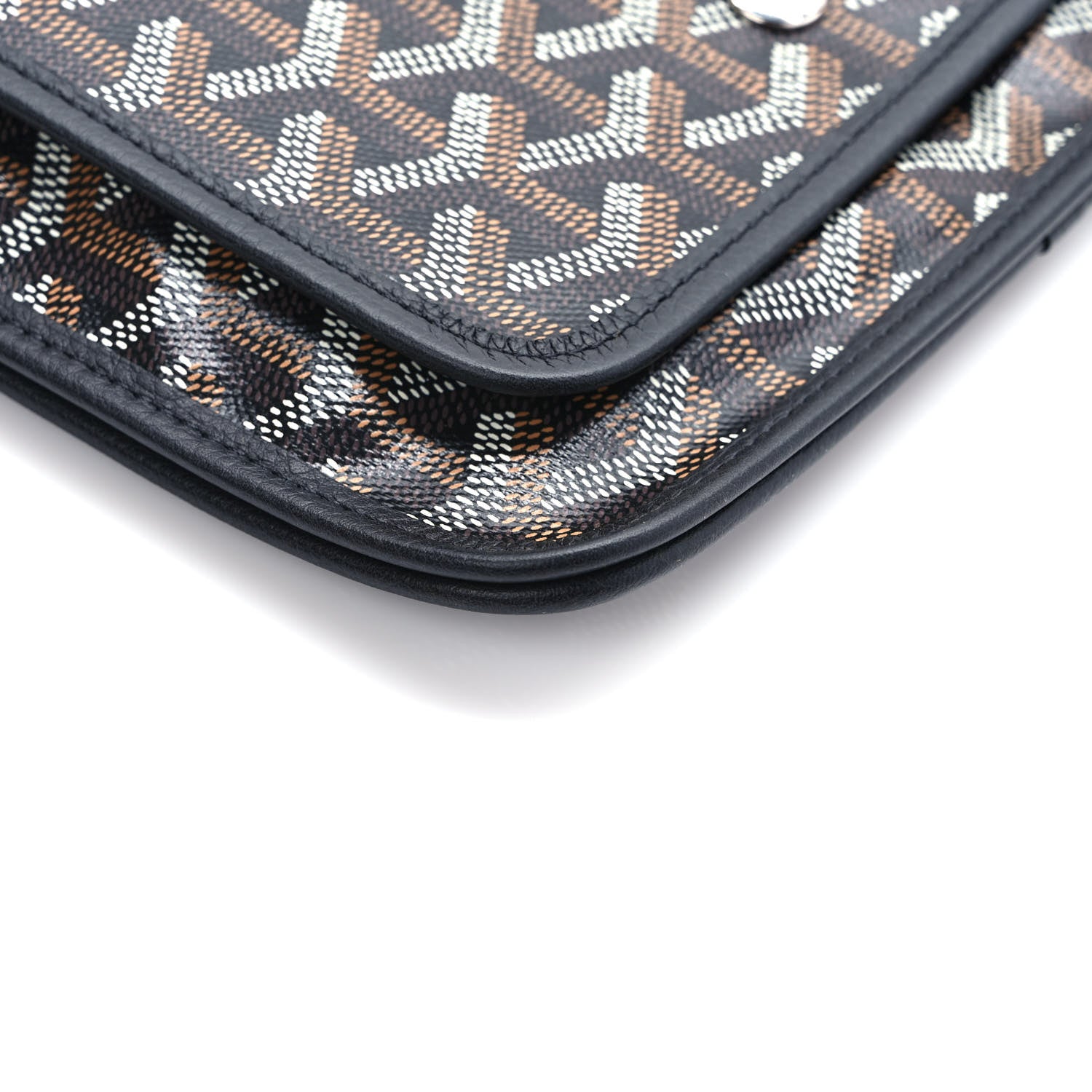 Goyard Goyardine Plumet Wallet Clutch Black 8 of 9