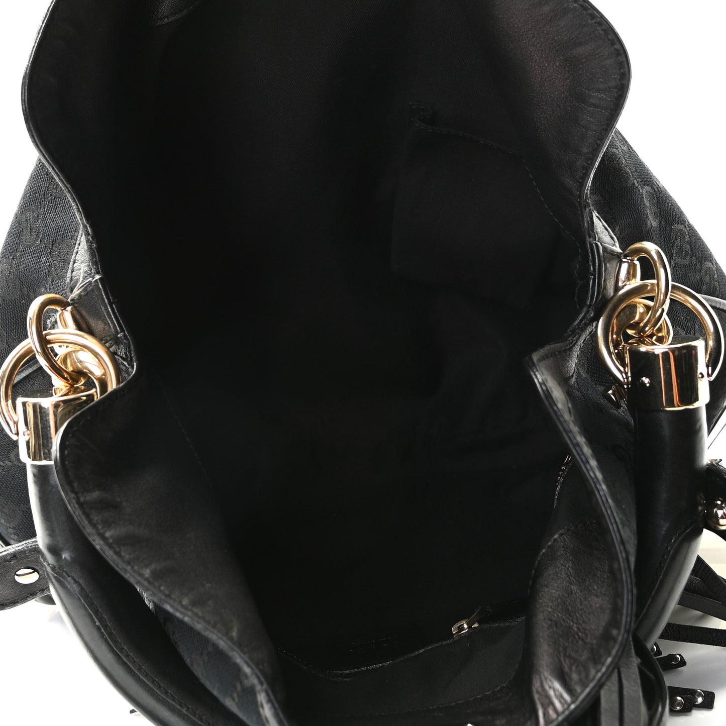 Monogram Medium Indy Top Handle Hobo Black