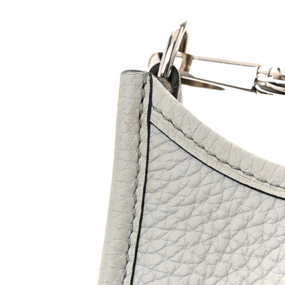 Hermes Taurillon Clemence Amazone Evelyne TPM Bleu Pale Indigo 13 of 17