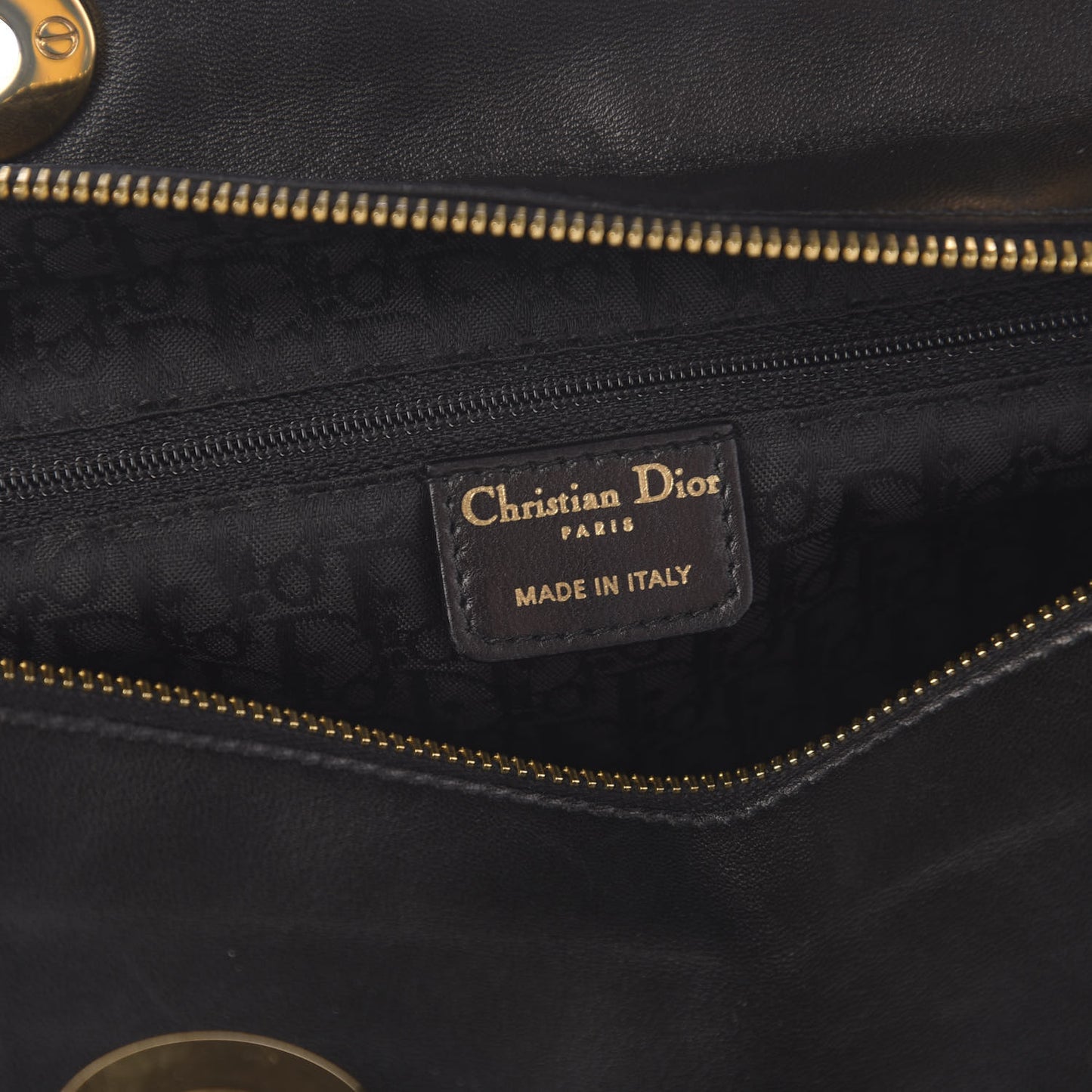 Lambskin Cannage Soft Lady Dior Satchel Black