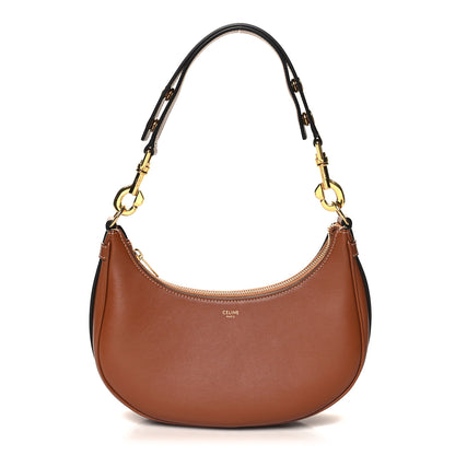 Celine Smooth Calfskin Medium Strap Ava Shoulder Bag Tan 1 of 12