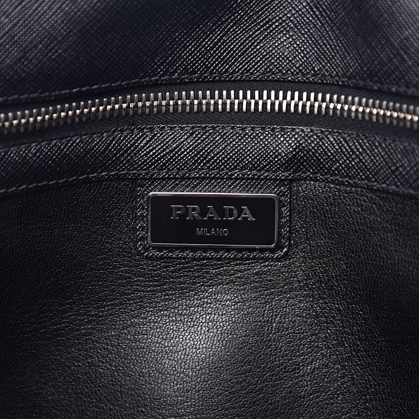 Saffiano Travel Messenger Bag Black