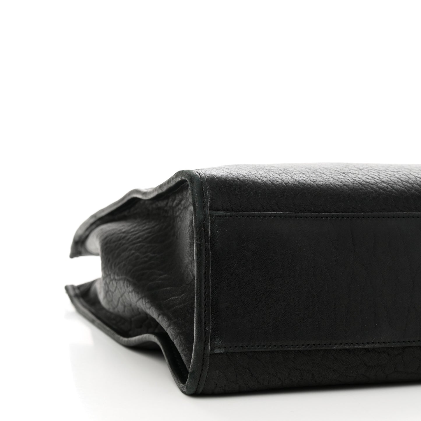Sheepskin Sac Cabas Tote Black