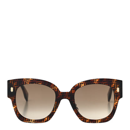 Fendi Acetate FF Sunglasses FF 0458/G/S Havana 4 of 7