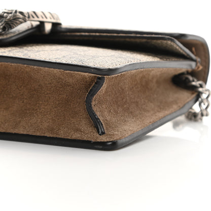 Gucci GG Supreme Monogram Super Mini Dionysus Shoulder Bag Taupe 9 of 15