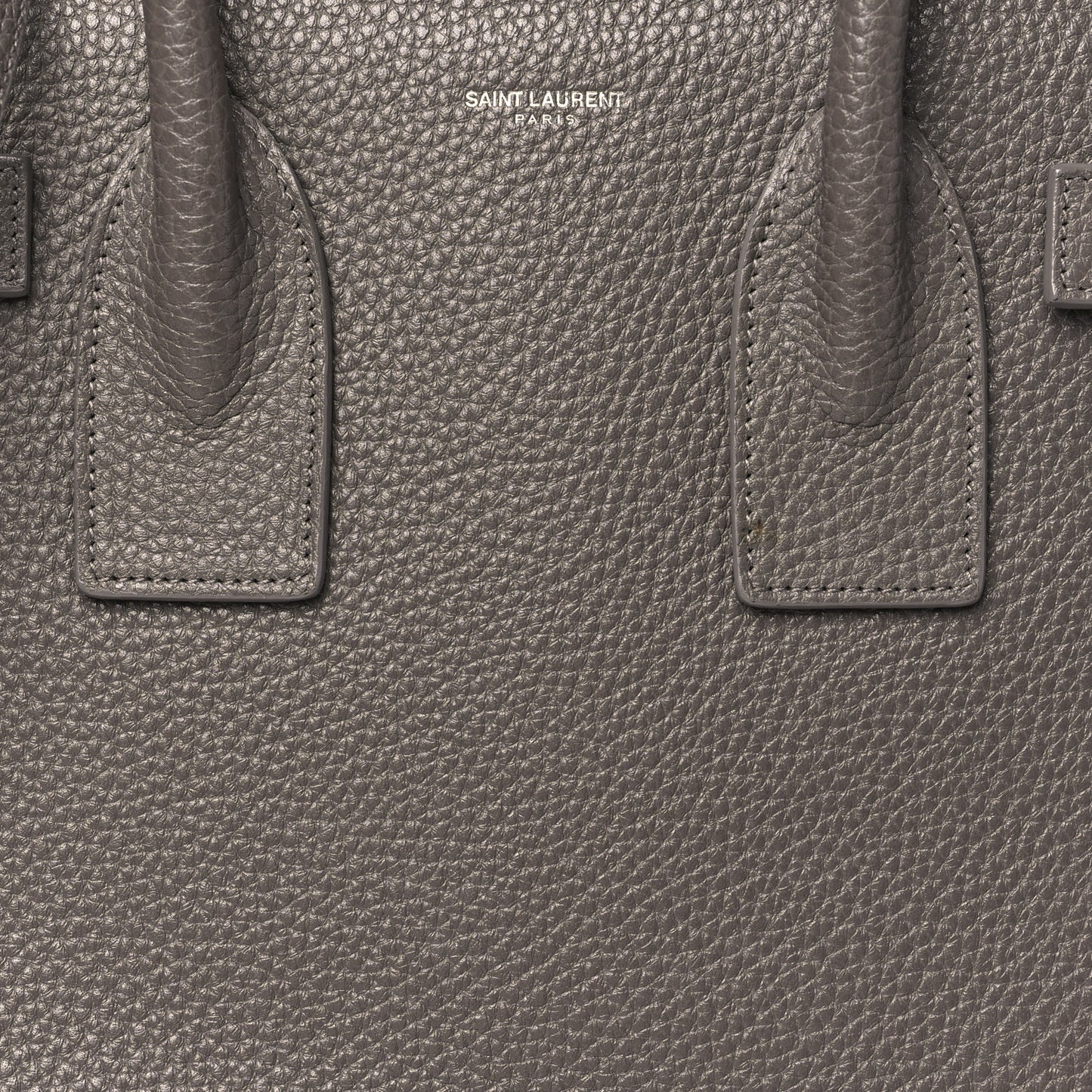 Grained Calfskin Small Sac De Jour Dark Anthracite