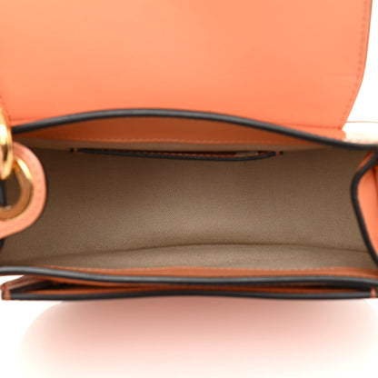 Chloe Patent Calfskin Suede Small Tess Bag Autumnal Brown 5 of 9