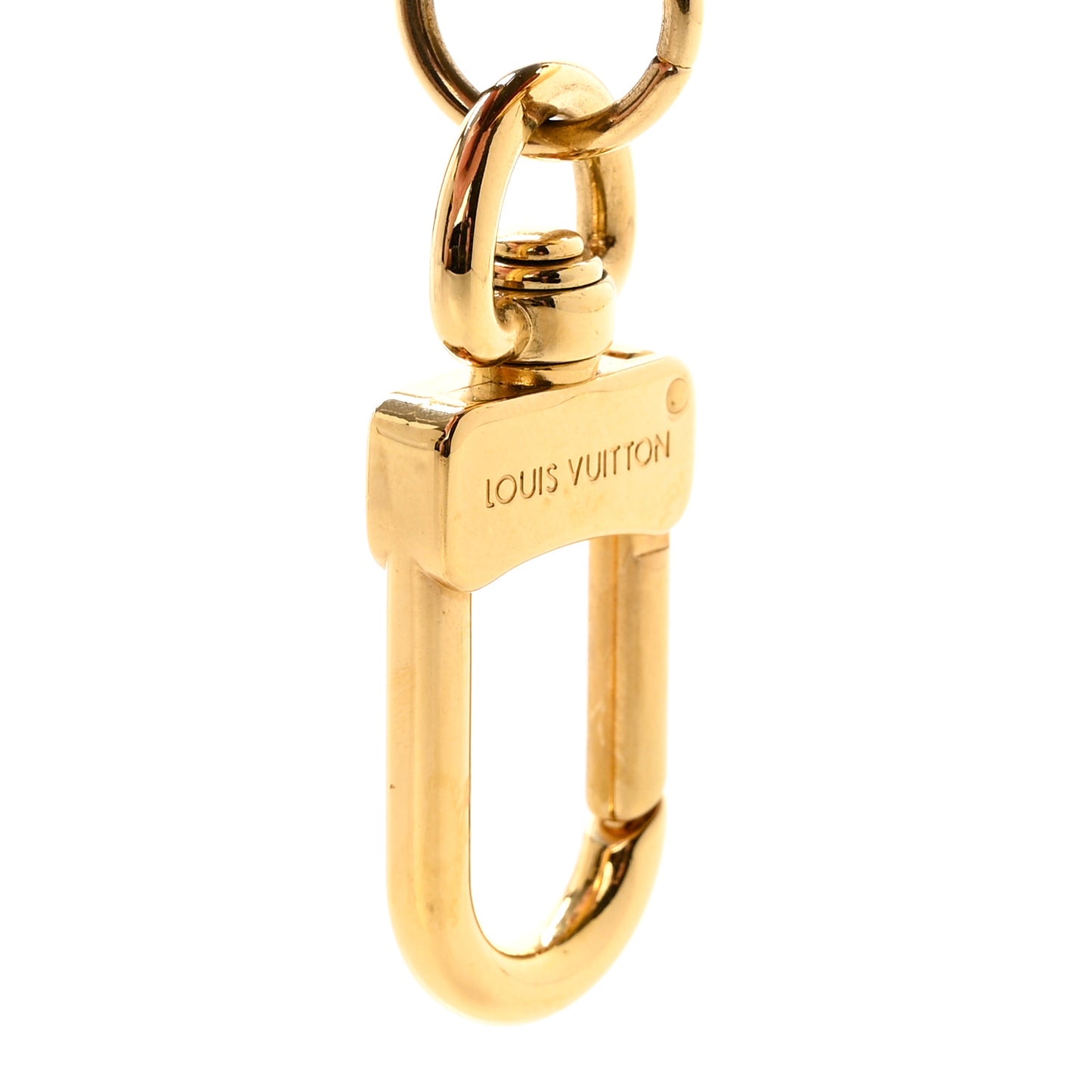 Monogram Love Lock Bag Charm Key Holder