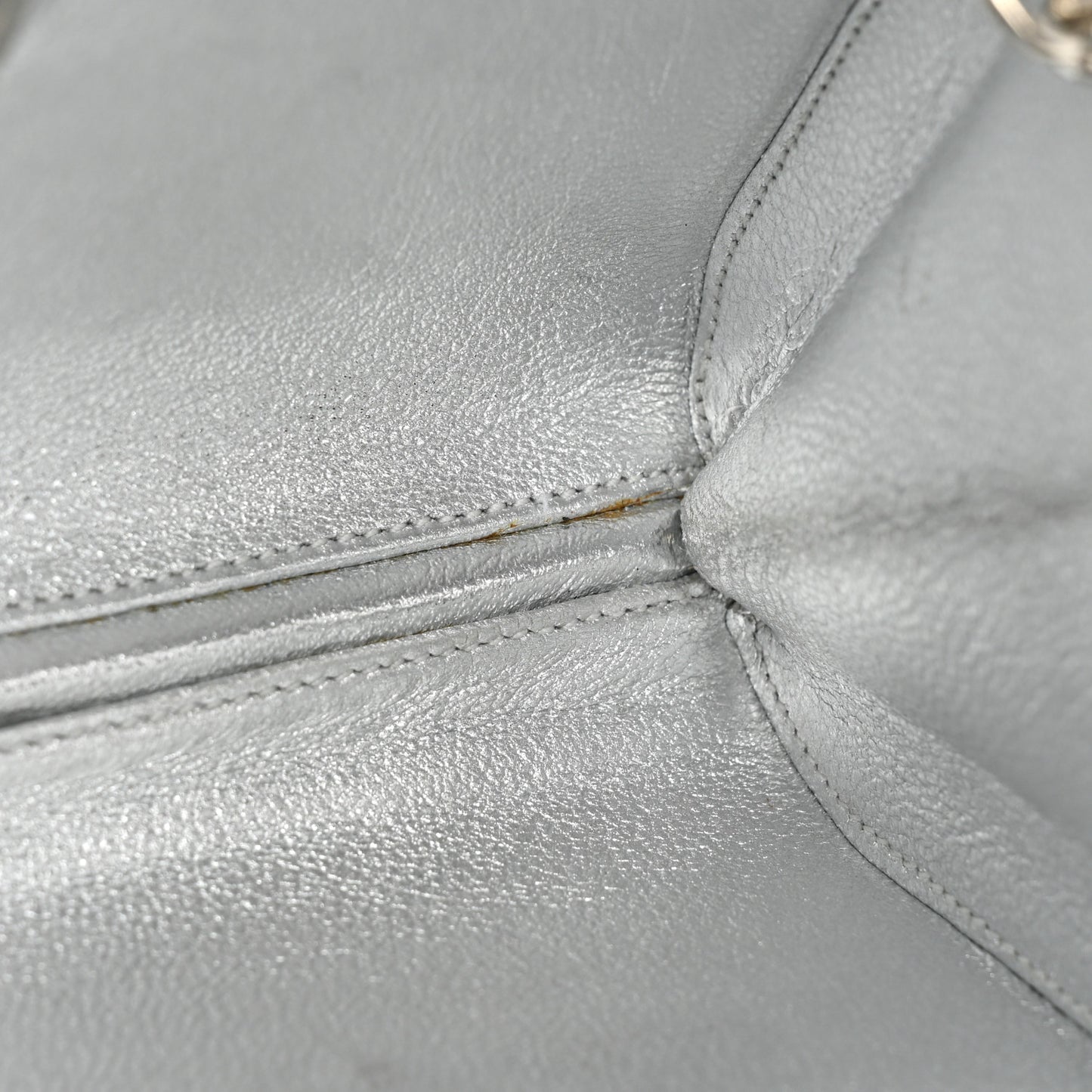 Swarovski Crystal Minaudiere Clutch Silver