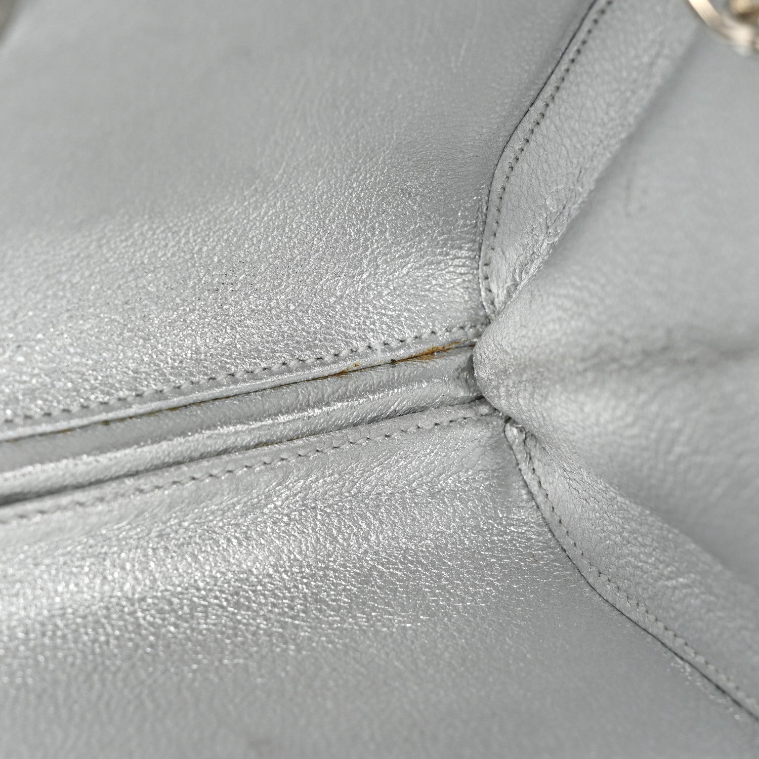 Judith Leiber Swarovski Crystal Minaudiere Clutch Silver 11 of 12