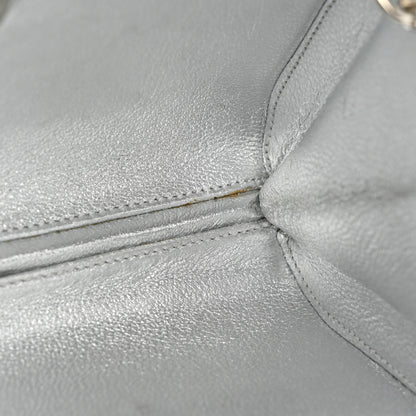 Judith Leiber Swarovski Crystal Minaudiere Clutch Silver 11 of 12