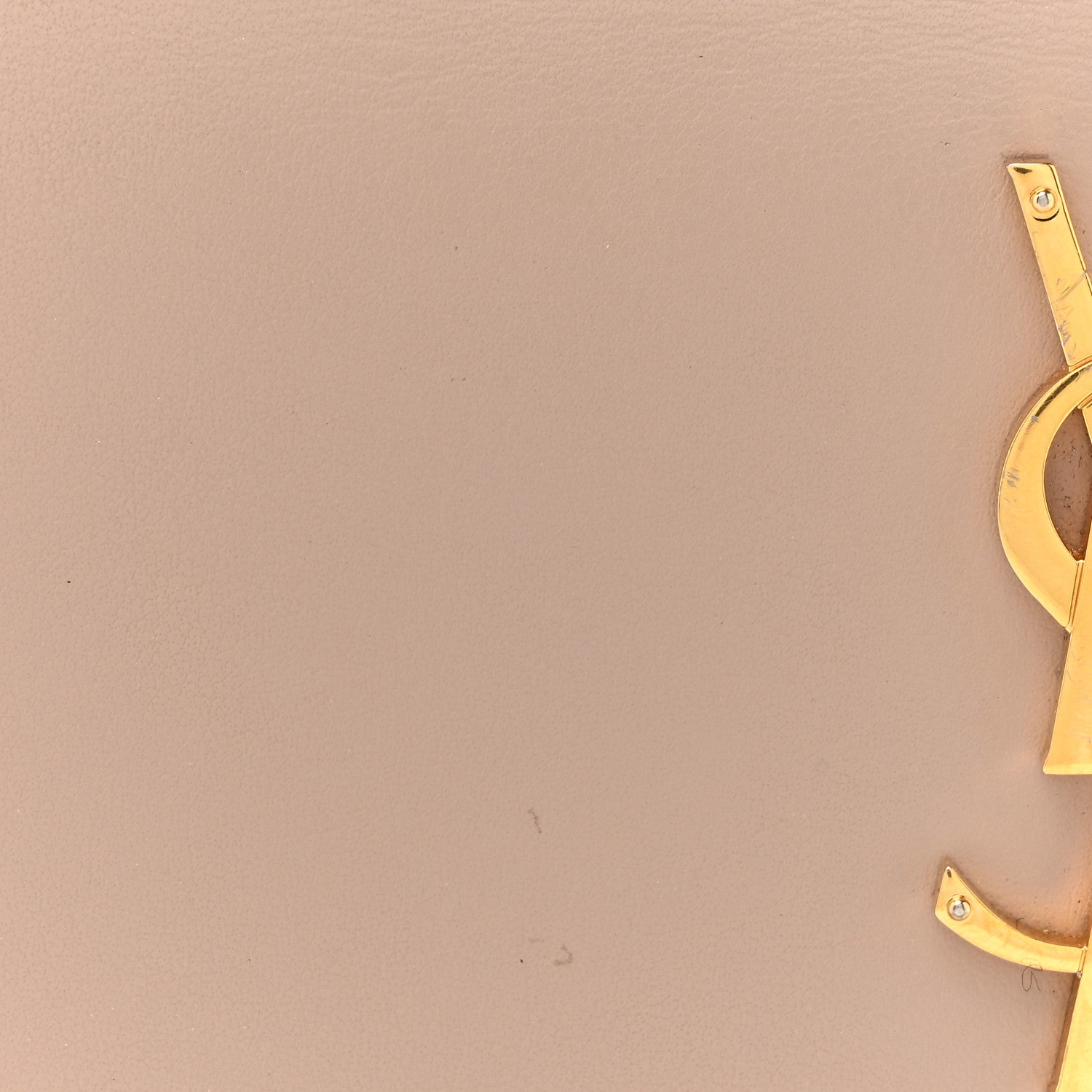 Saint Laurent Smooth Calfskin Monogram Kate Belt Bag Beige 8 of 17