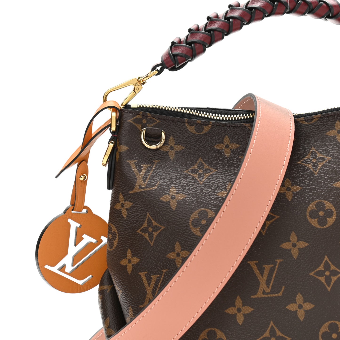 Monogram Beaubourg Hobo Mini Bordeaux Red Peach Safran Blue Jean Blue