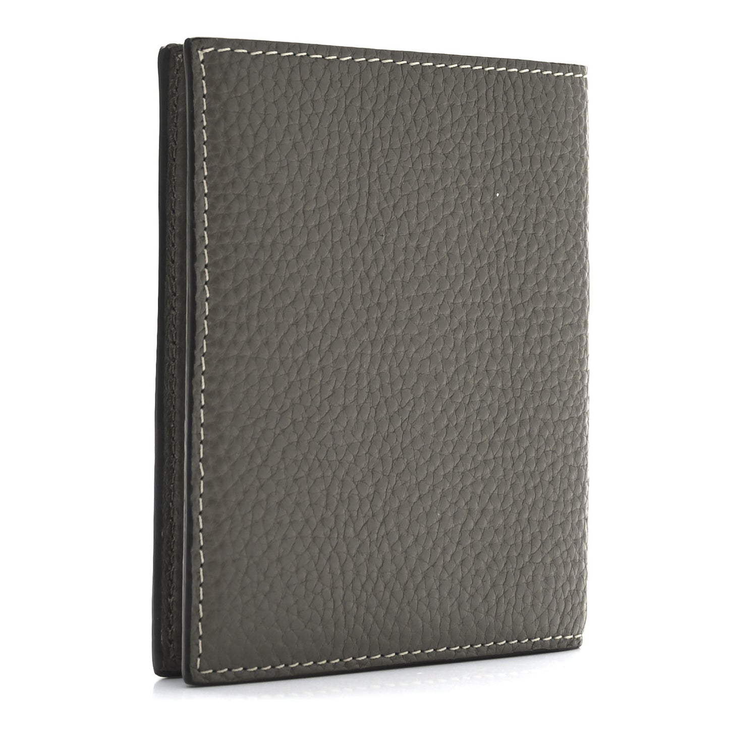 Classic Grain Tri-fold Wallet Grey