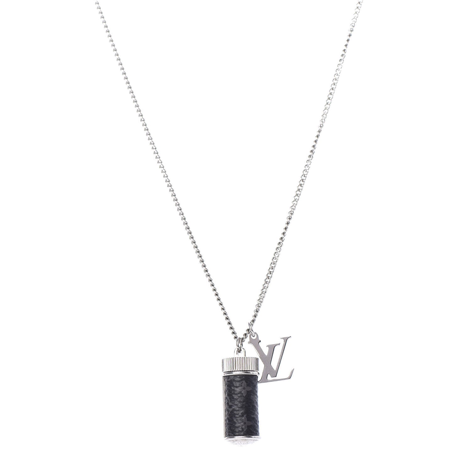 Louis Vuitton Monogram Eclipse Charms Necklace 1 of 7