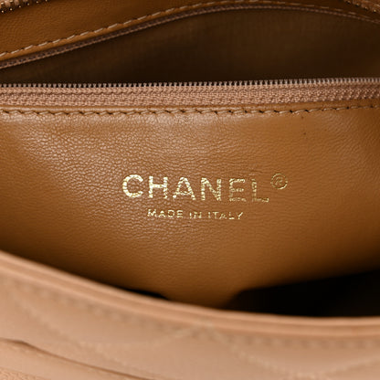 Chanel Caviar Quilted Medallion Tote Beige 5 of 11
