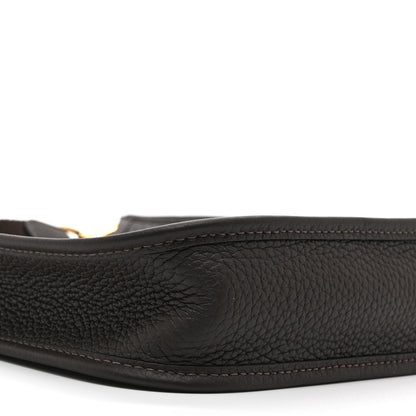 Hermes Taurillon Clemence Evelyne TPM Chocolate 9 of 11