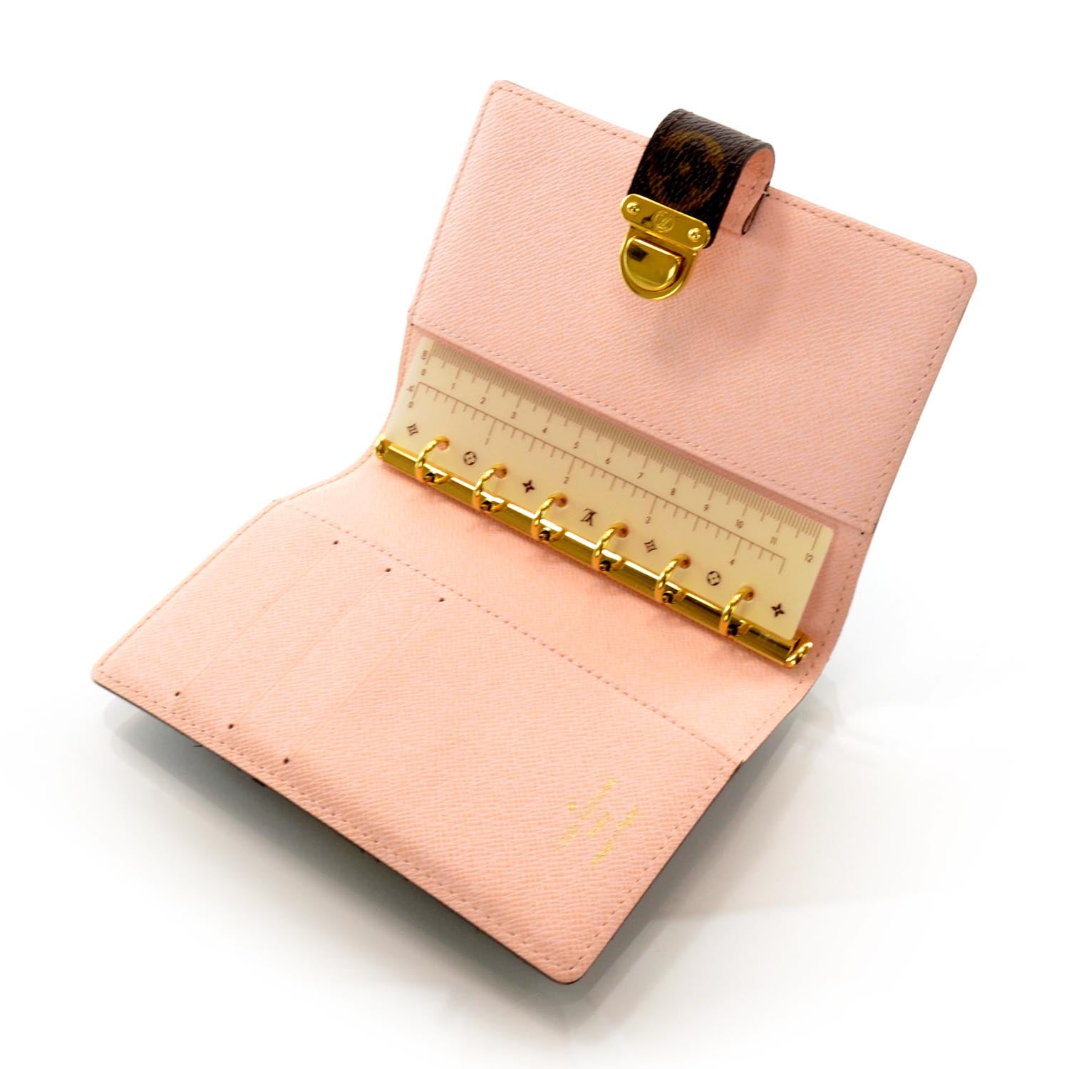 Louis Vuitton Monogram Koala Small Ring Agenda Pink 5 of 8