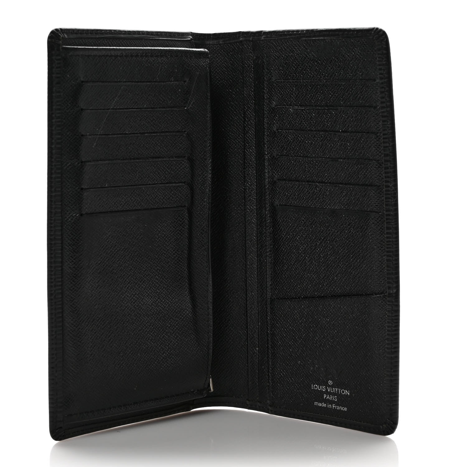 Louis Vuitton Epi Brazza Wallet Black 5 of 7