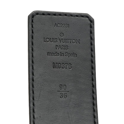 Louis Vuitton Damier Salt 40mm LV Initiales Reversible Belt 90 36 Blue 4 of 8