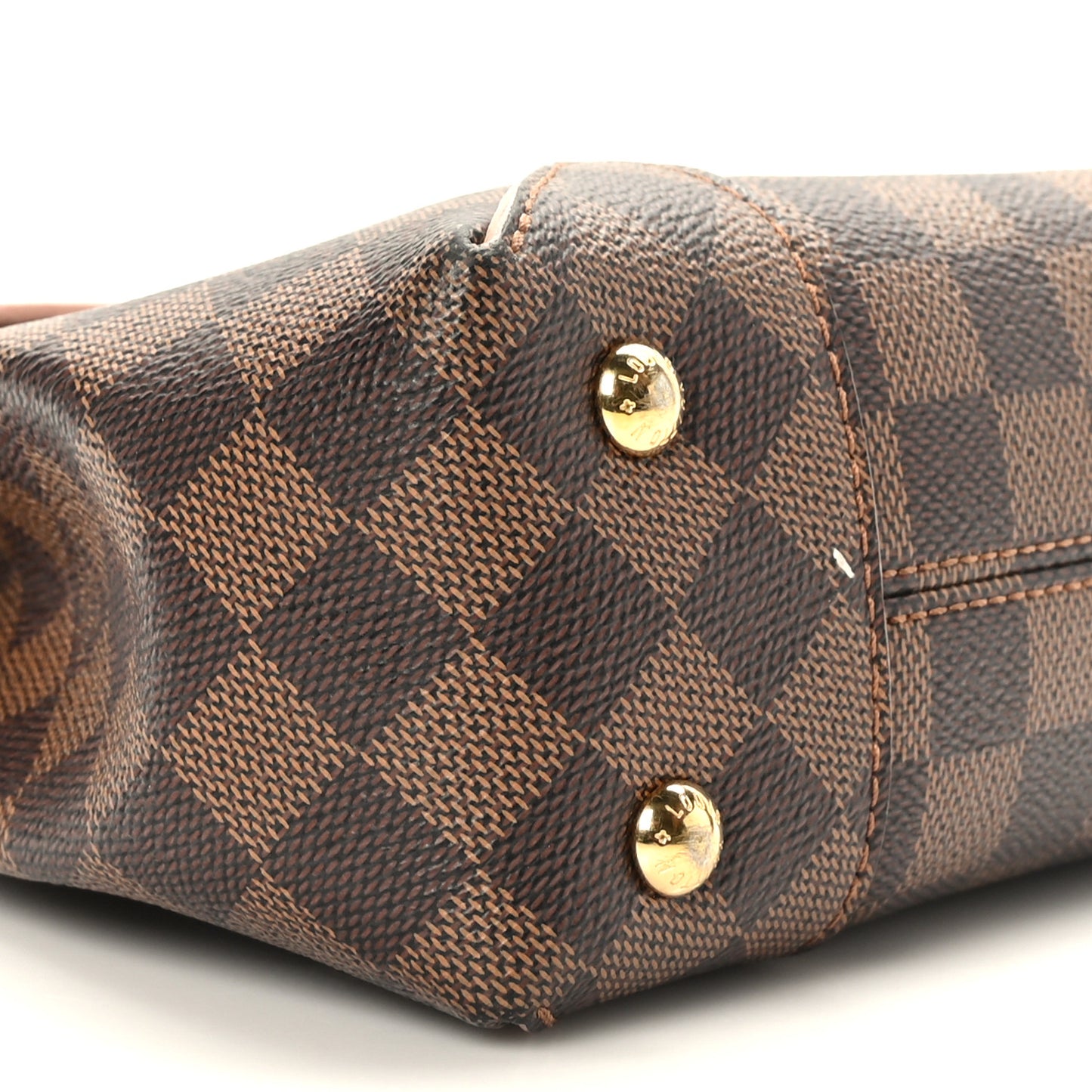 Damier Ebene Caissa Clutch Rose Ballerine